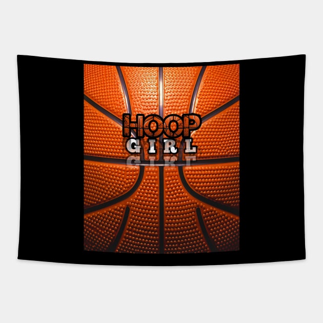 Girls Basketball Quote Tapestry by MaystarUniverse