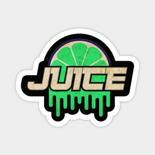 Green Citrus Juice Magnet