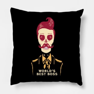 World's Best Boss Pillow