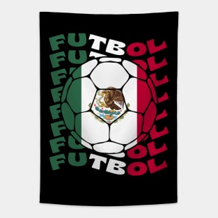 Futbol Mexico Tapestry