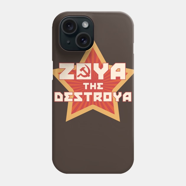 Zoya the Destroya Phone Case by Nazonian