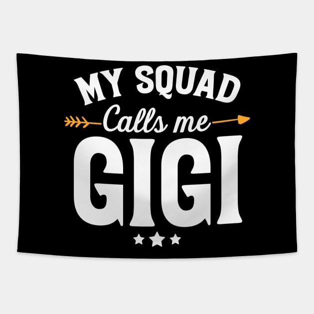 My squad calls me gigi Tapestry by captainmood