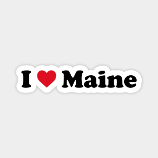 I Love Maine Magnet