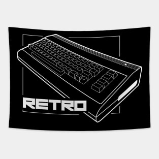 retro computer Tapestry