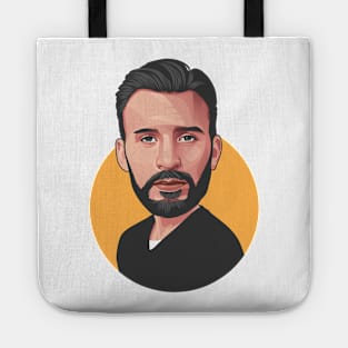 Chris Evans Portrait Tote