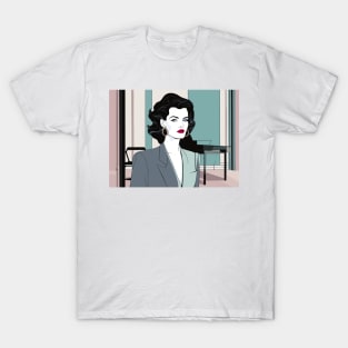 Patrick Nagel Illustration Boxy t-shirt by Chaser Brand 80's Duran Duran  Tee - Ultimate Encounter