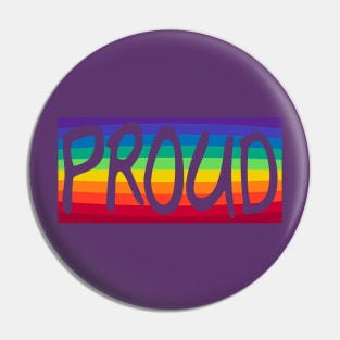 Gay and Proud Pin