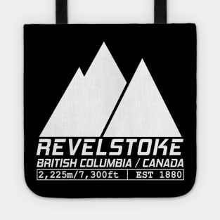 Ski Revelstoke British Columbia Canada Skiing and Snowboarding Tote