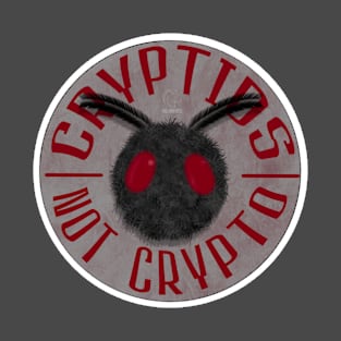 CRYPTIDS NOT CRYPTO - Mothman T-Shirt