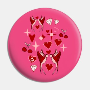 Kitsch Valentine Pin