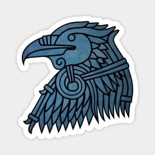 Norse Raven Head Magnet