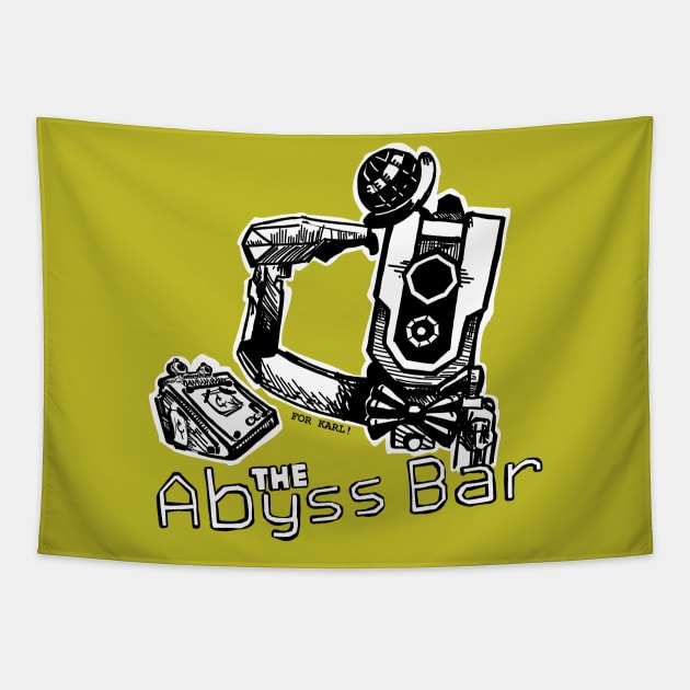 The Abyss Bar with Lloyd and Tip-C Deep Rock Galactic Tapestry by CatsandBats