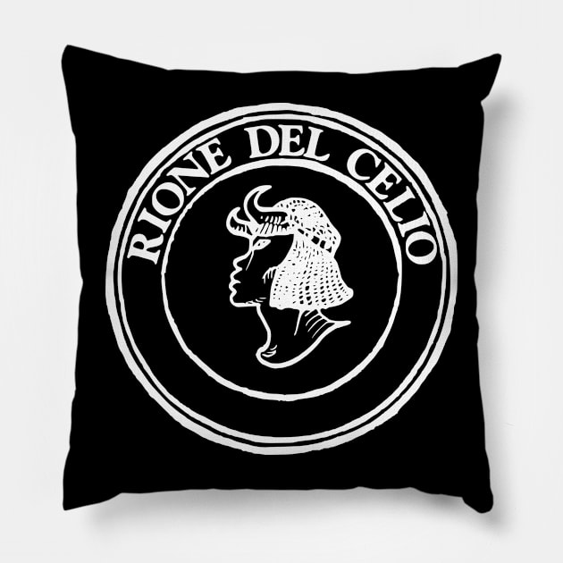 Rione Celio w-text Pillow by NextStop