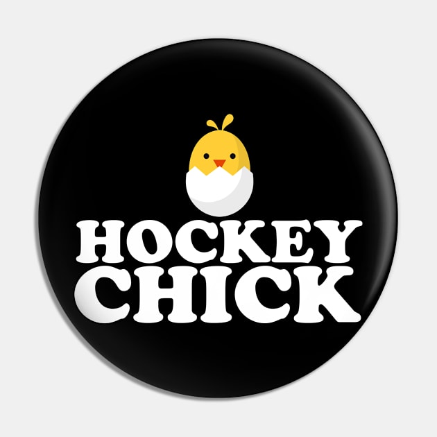 hockey Pin by CurlyDesigns