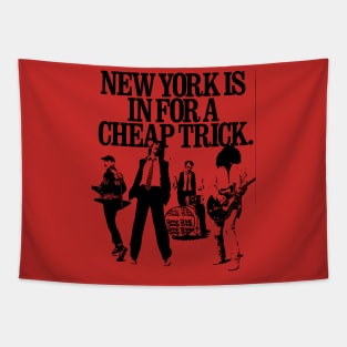 new york is in for a cheap trick Tapestry