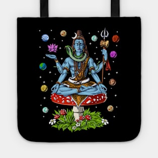 Lord Shiva Mushroom Meditation Tote