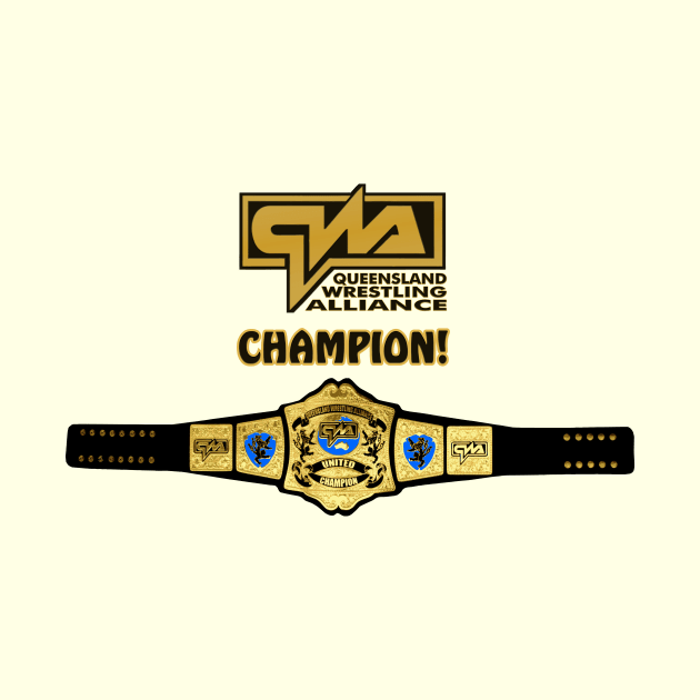 QWA Champion Belt by ChewfactorCreative