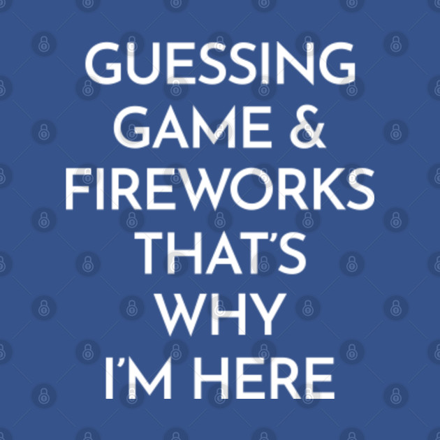 Disover Guessing Game Fireworks 4th of July Independence Day Kids Family - 4th Of July - T-Shirt