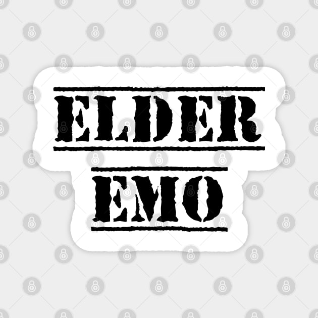 Elder Emo Magnet by ijsw