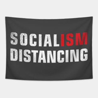 Socialism Distancing Tapestry