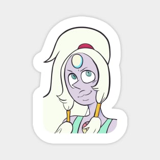 Pearl + Amethyst = Giant Woman, OPAL! Magnet