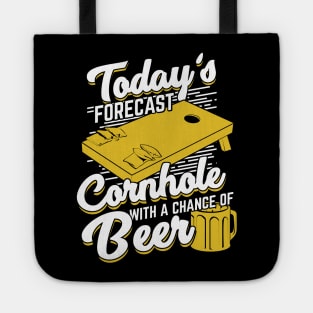 Funny Cornhole Player Gift Tote