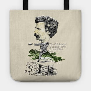 The Celebrated Jumping Frog - Mark Twain Tote