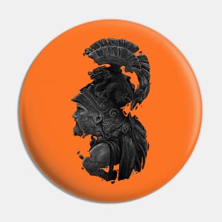 Warrior head Pin