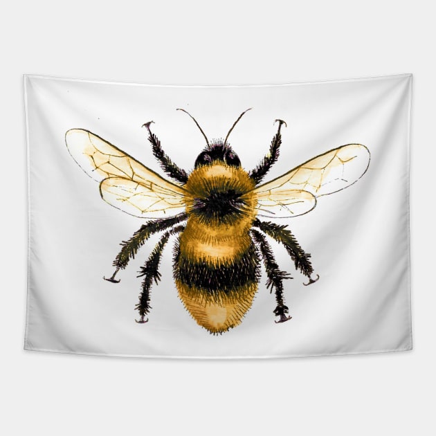 Bumblebee Tapestry by DanaBeyer