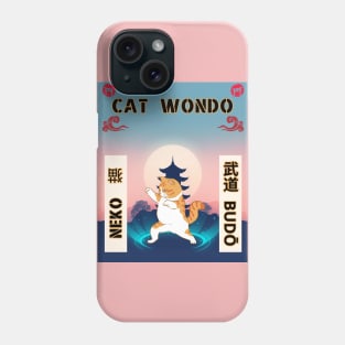 Cat militar arts Phone Case