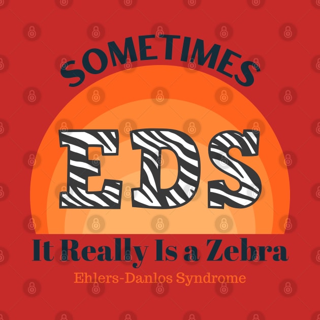 Sometimes It Really is a Zebra EDS Ehlers-Danlos Awareness by Danderwen Press