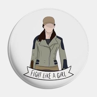 Fight Like Rosita Pin