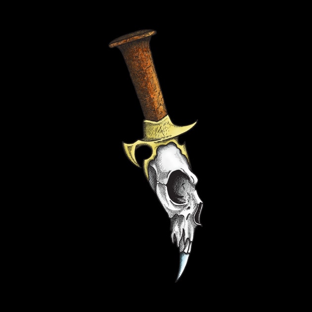 Skull Blade by Graphic Roach