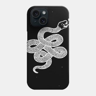 Snake White Street Wear Hip Hop Graffiti Phone Case