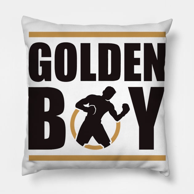 Golden Boy Pillow by FightIsRight