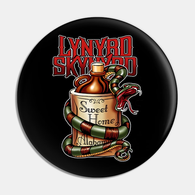 lynyrd Vintage Pin by IJUL GONDRONGS