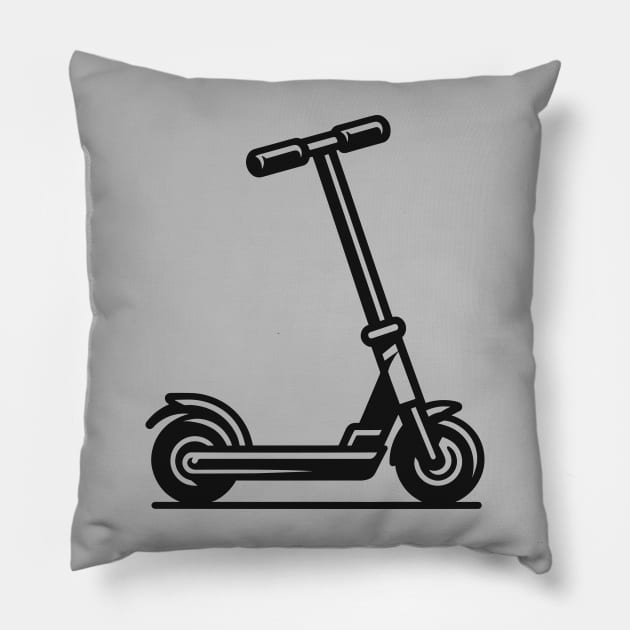 Kid's Kick Scooter Pillow by KayBee Gift Shop