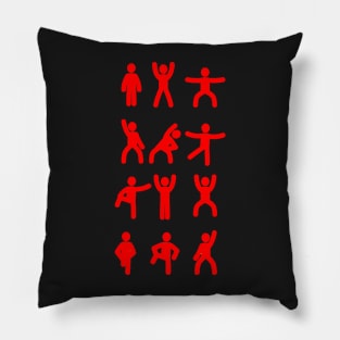 Sports Stickman Pillow