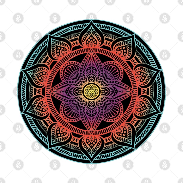 Starburst Mandala by Young Inexperienced 