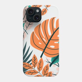 Abstract Illustration Plants Phone Case