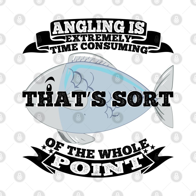 Angling is extremely time consuming that's sort of the whole point by CosmicCat