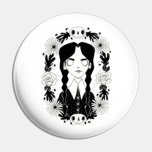 Wednesday Addams Pin