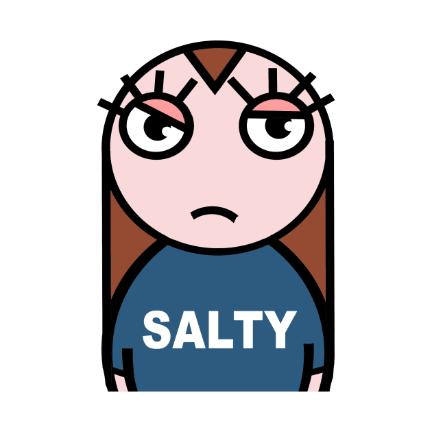 Salty could be trouble by Cheeky Greetings