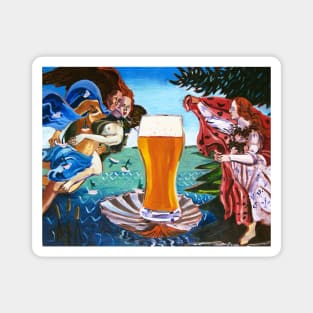 The Birth of Beer Magnet