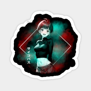 Retro Akane Tsunemori Magnet