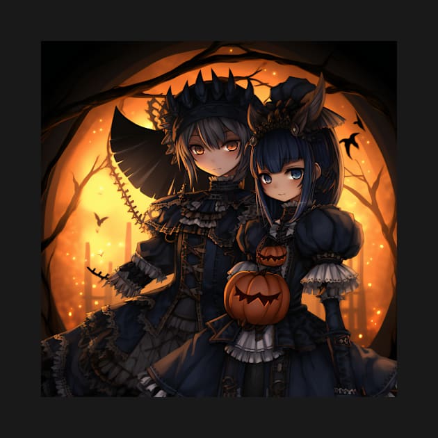 Halloween sister by NumberOneEverything