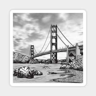 Golden Gate Bridge Magnet