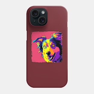 Border Collie Pop Art - Dog Lover Gifts Phone Case