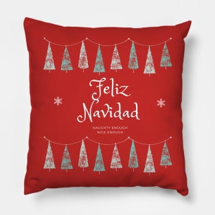 Feliz Navidad Pillow