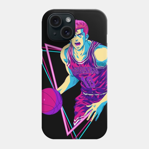 Slam Dunk - Hanamichi Sakuragi Phone Case by mounier